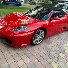 Ceramic-Coating-on-the-Beautiful-Ferrari-in-plantation-Florida 0