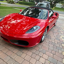 Ceramic-Coating-on-the-Beautiful-Ferrari-in-plantation-Florida 1