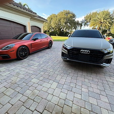 Full-detail-on-Audi-SUV-and-Porsche-sedan-in-plantation-Florida 1