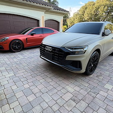 Full-detail-on-Audi-SUV-and-Porsche-sedan-in-plantation-Florida 0