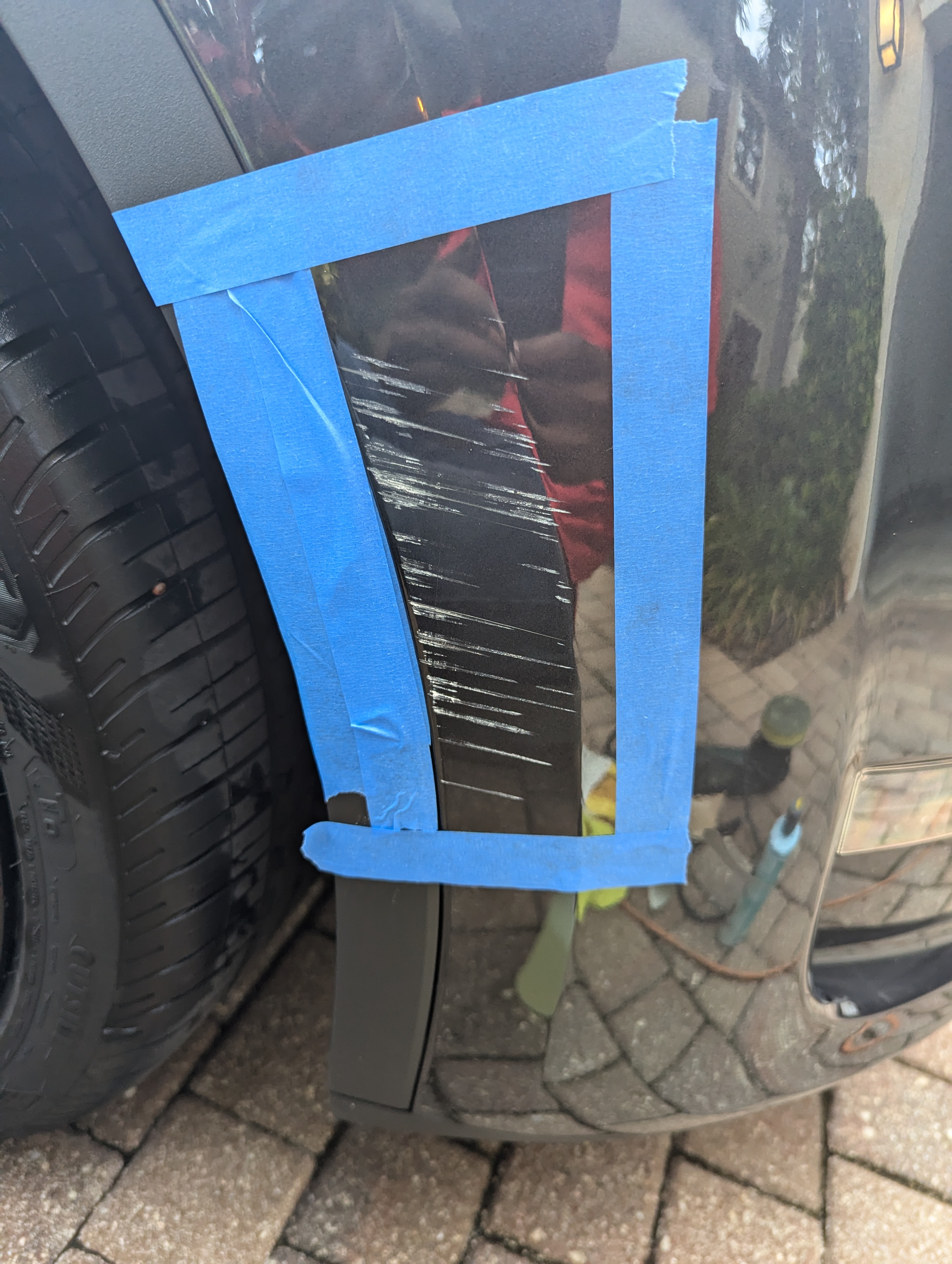 High Quality Scratch Removal On This Tesla Model Y