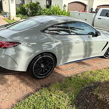 Premium-wash-and-wax-service-done-on-this-Mercedes-coupe-in-Davie-Florida 3