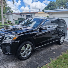 Professional-Grade-Paint-Correction-and-Ceramic-Coating-applied-to-this-Mercedes-in-Fort-Lauderdale 0