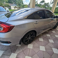 Professional-Grade-Paint-Correction-and-Ceramic-Coating-applied-to-this-Honda-Civic-in-Miami-Florida 2