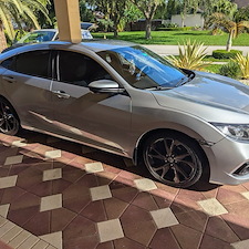 Professional-Grade-Paint-Correction-and-Ceramic-Coating-applied-to-this-Honda-Civic-in-Miami-Florida 4