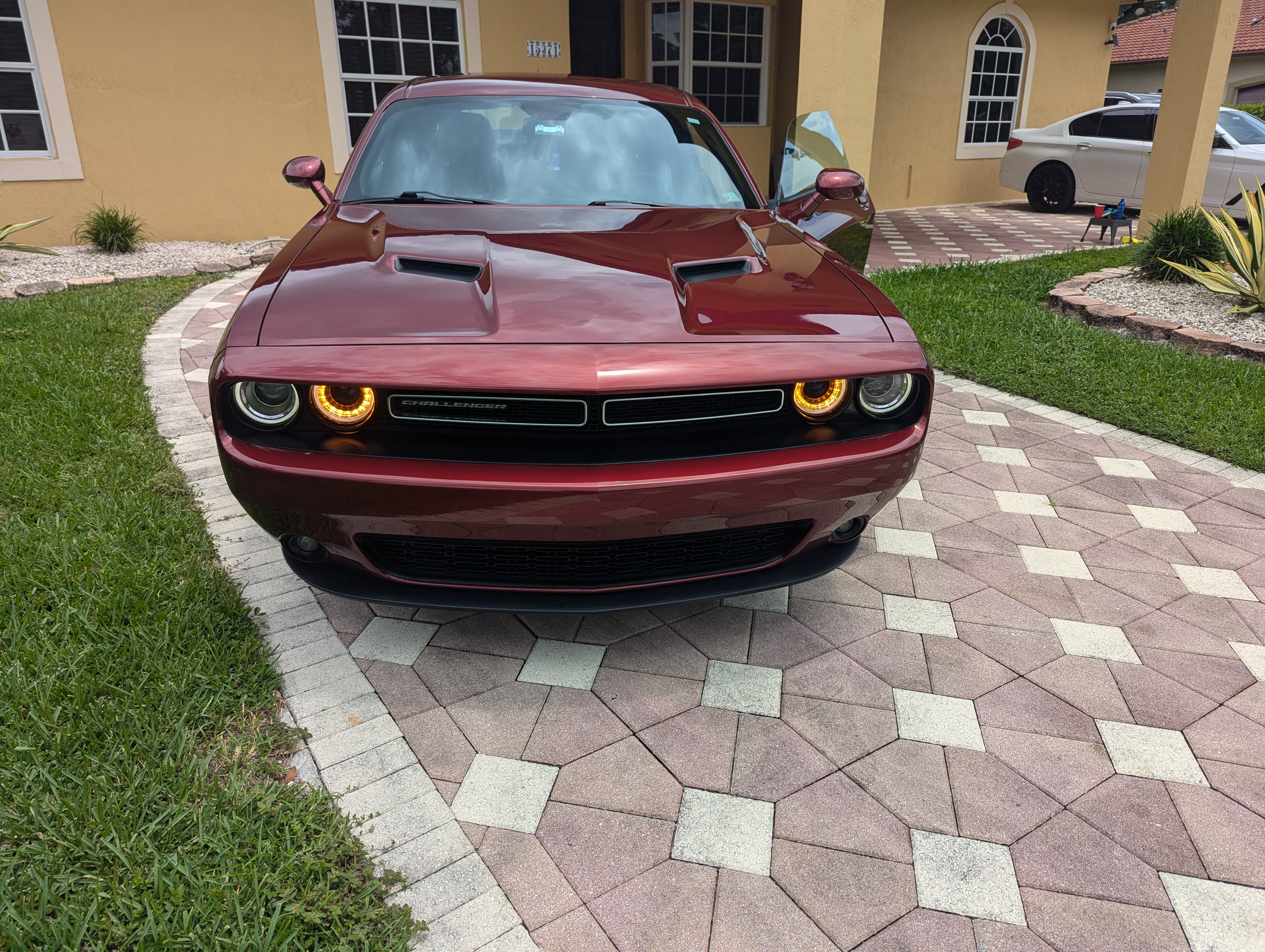 Professional grade Paint Correction and Ceramic Coating on this Dodge Challenger