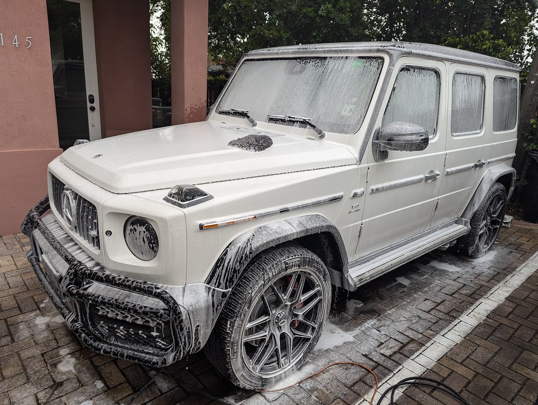 Restored the glam to this Jeep Wrangler and Mercedes G-Wagon in Fort Lauderdale Fl