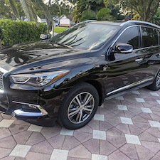 Top-Quality-Paint-Correction-and-Ceramic-Coating-applied-to-this-BMW-and-Infiniti-in-Miami 4